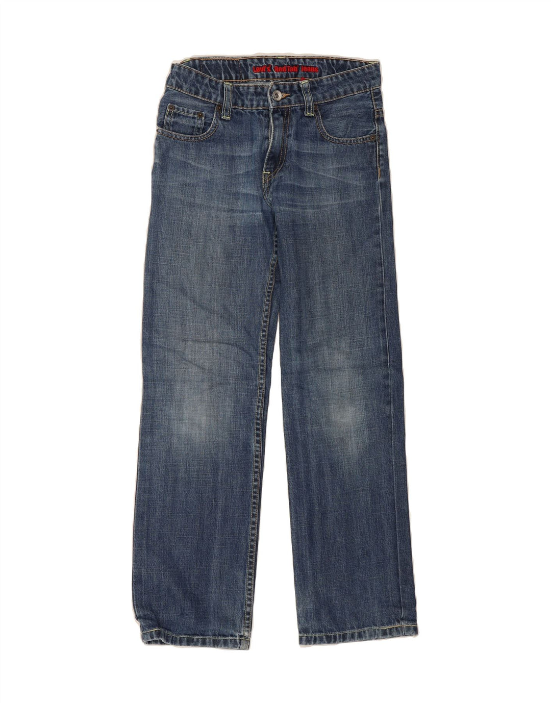 LEVI'S Boys Straight Jeans 9-10 Years W26 L26 Blue Vintage Levi's and Second-Hand Levi's from Messina Hembry 
