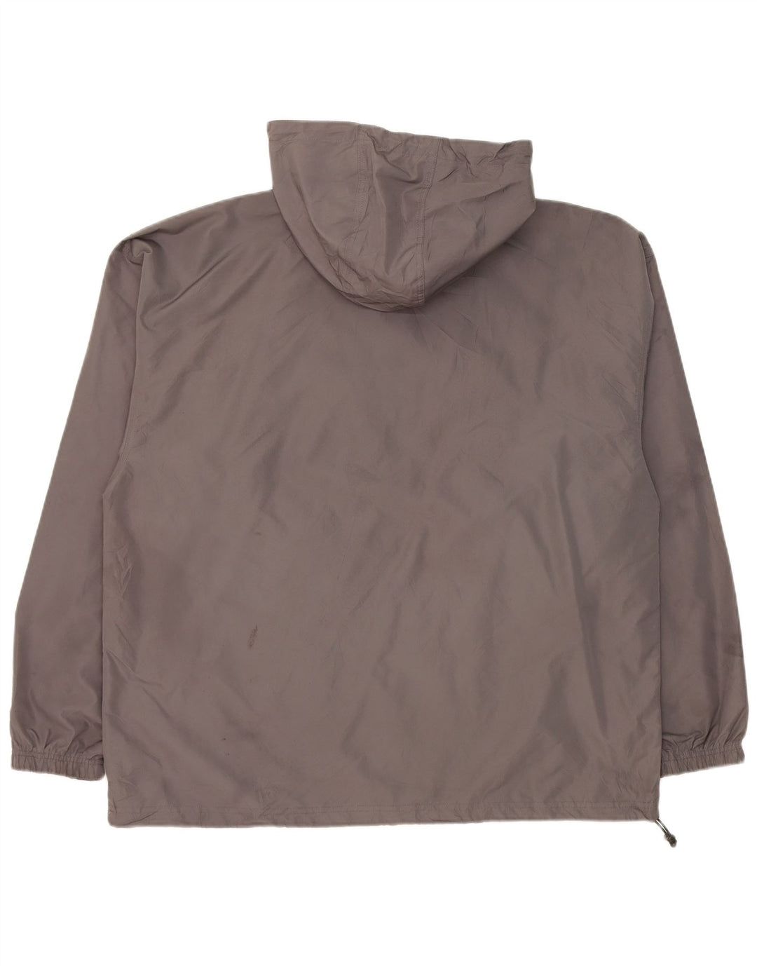 Champion Veste de pluie à capuche graphique pour homme UK 42 XL Gris Polyester