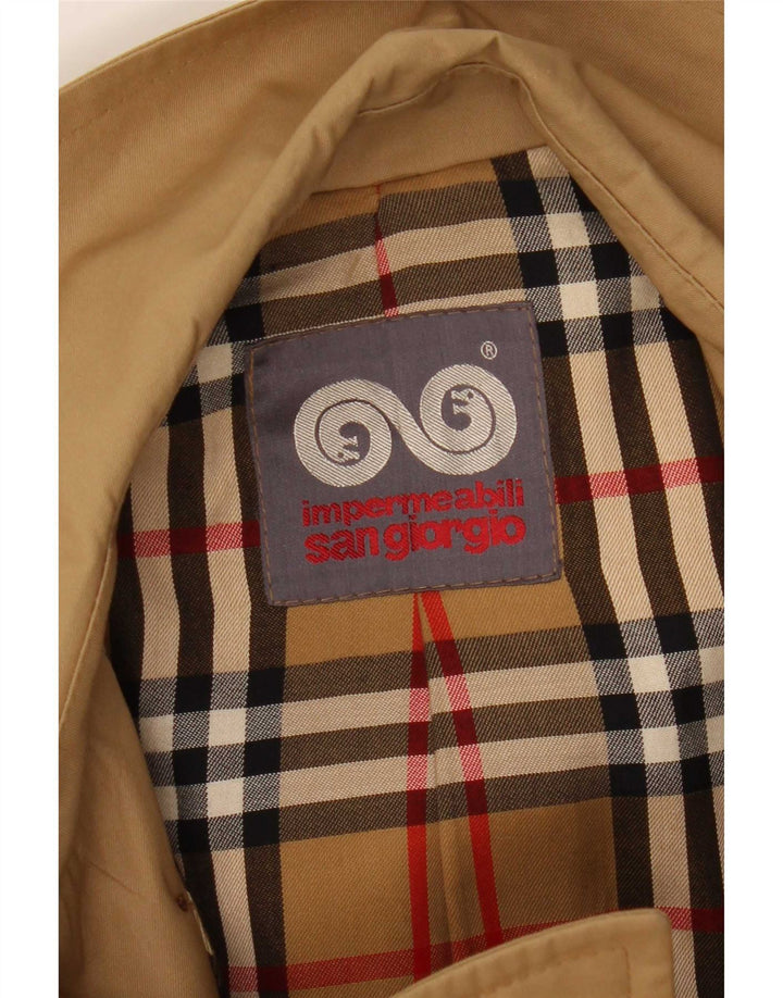 Sangiorgio Trench Homme IT 54 2XL Beige Polyester