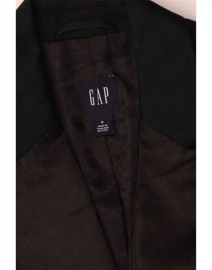 Gap Veste Blazer 1 Bouton Femme US 6 Coton Bleu Marine Moyen