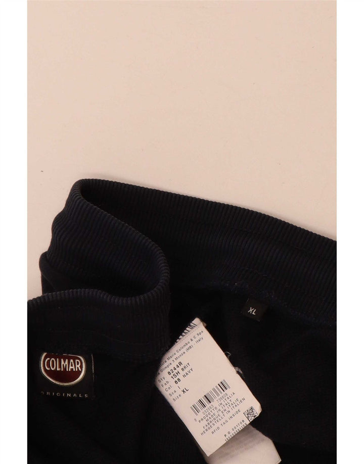 Colmar Short de Sport Homme XL Bleu Marine Coton