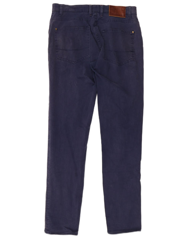 Ted Baker Pantalon Skinny Casual Homme W30 L30 Bleu Coton