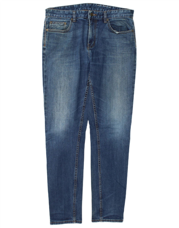 French Connection Jean Skinny Homme W34 L31 Bleu