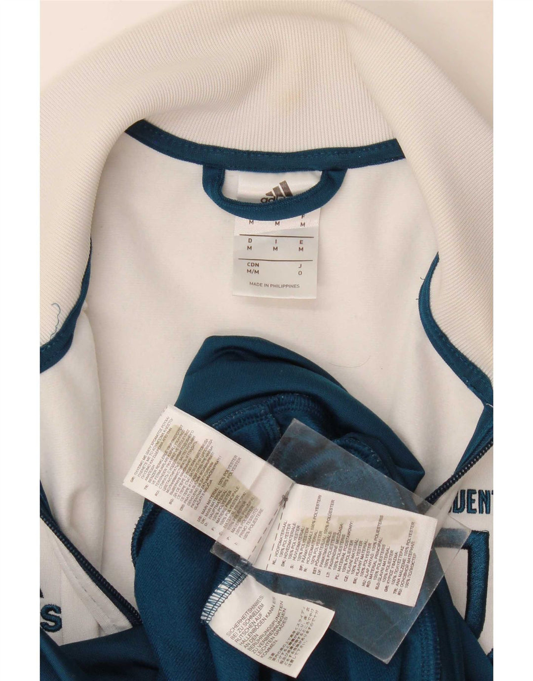 Adidas Veste de Survêtement Juventus Homme Bleu Marine Moyen Colorblock