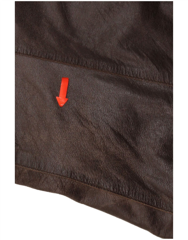 Massimo Rebecchi Veste Blazer 2 Boutons Femme IT 46 Large Marron