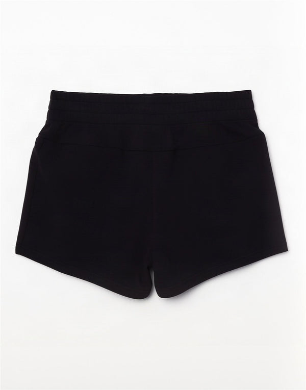 Adidas Short de sport graphique pour femme UK 8/10 Petit bleu marine en coton