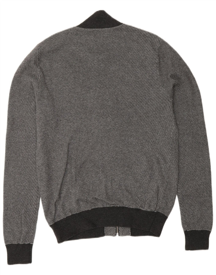 Reiss Veste de Survêtement Homme Petit Gris Colorblock Coton