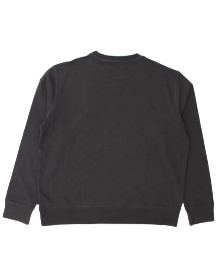 MARKS & SPENCER Sweat-Shirt Homme XL Noir Coton