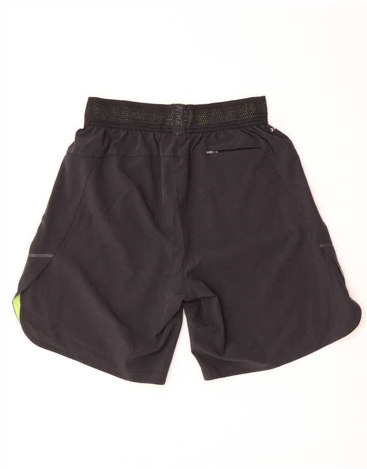 Short de sport Nike Dri Fit pour hommes, petit, noir, polyester