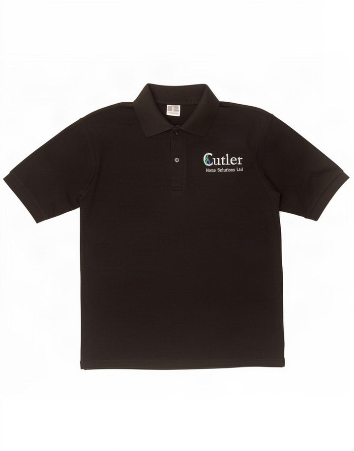Russell Athletic Polo graphique pour homme Petit noir Polyester