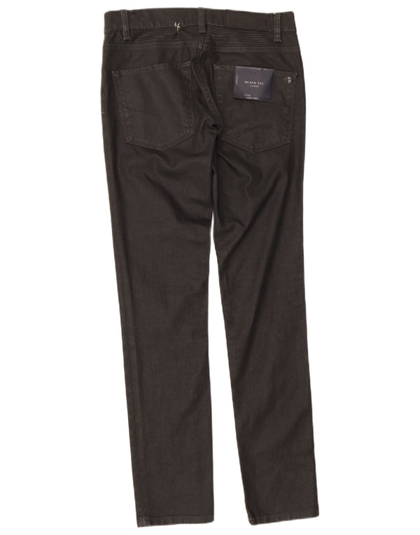 Zara Jean skinny taille basse pour homme EU 31 Medium W31 L31 Noir Coton