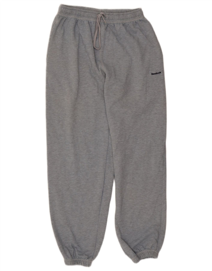 Reebok Pantalon de Survêtement Joggers Homme Gris Moyen Polyester