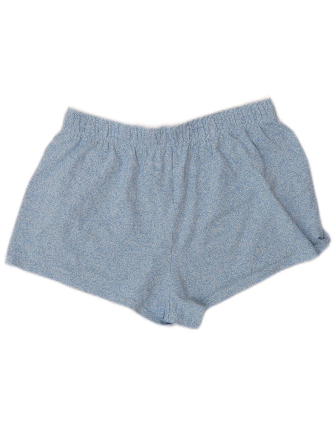 Champion Short de sport pour femme UK 12 Bleu moyen en coton moucheté