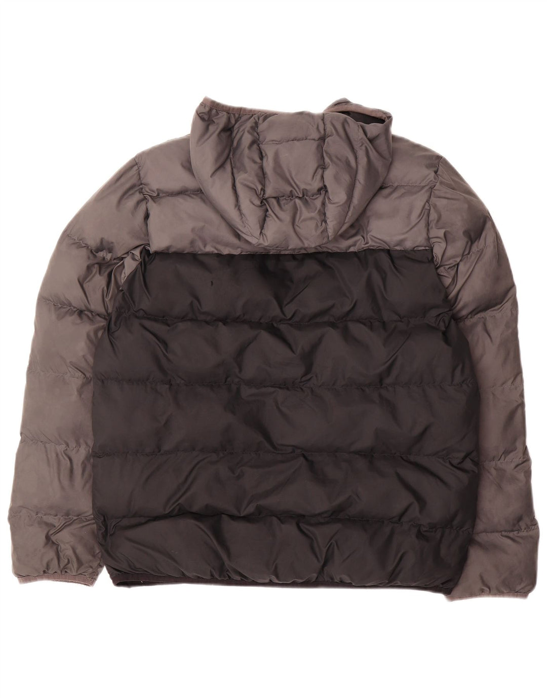Adidas Veste matelassée à capuche pour garçon 13-14 ans Noir Colorblock Polyester