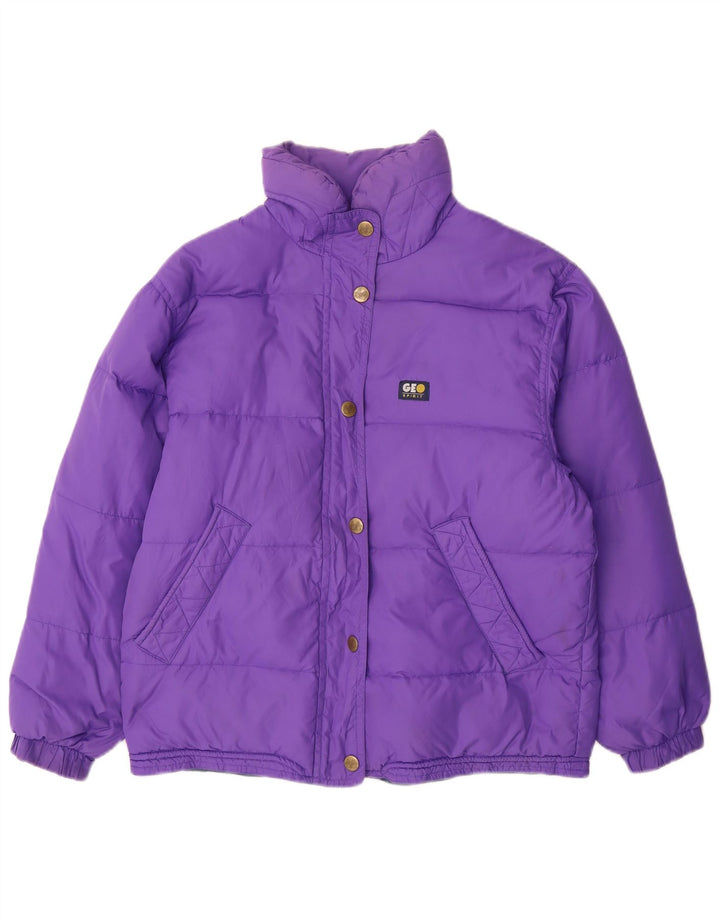 Geo Spirit Veste matelassée Femme IT 42 Violet Moyen Polyamide