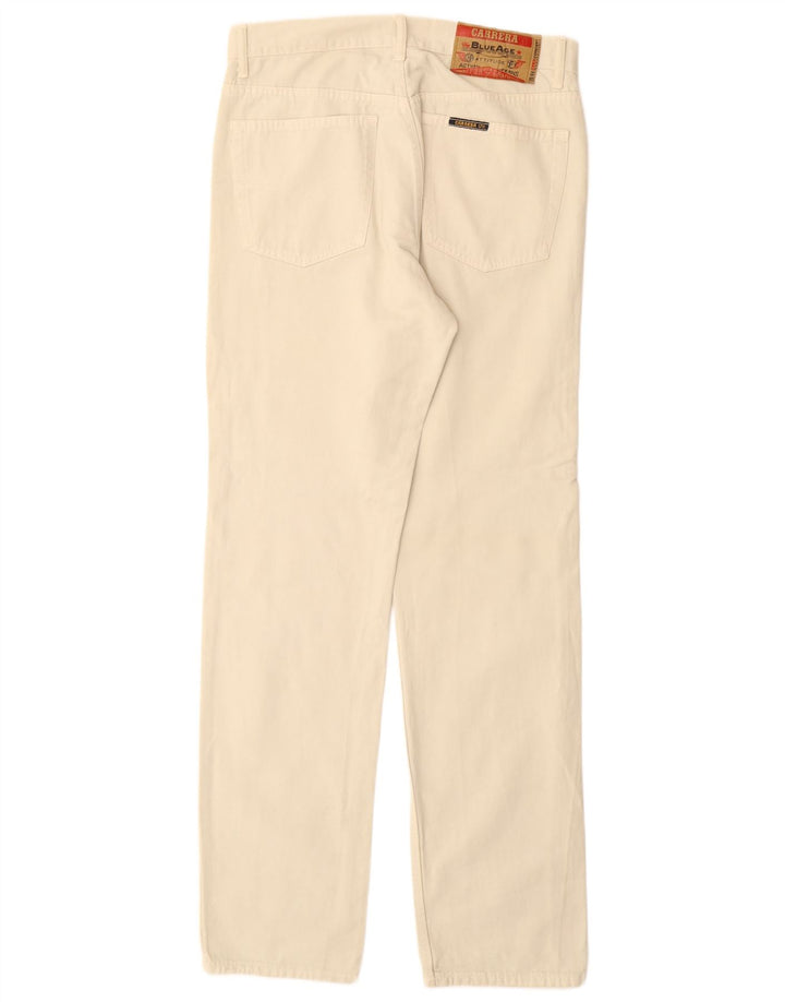 CARRERA Pantalon décontracté droit pour homme IT 48 Medium W32 L33 Beige Coton