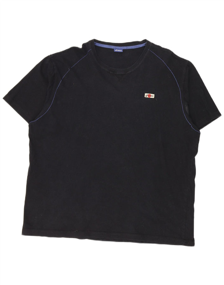 Asics T-Shirt Homme Haut 3XL Noir Coton