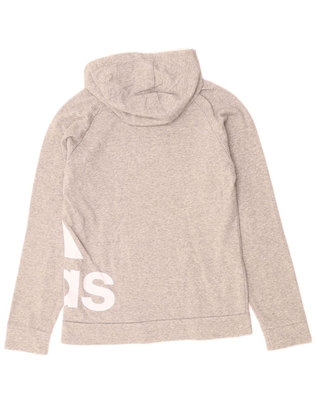 ADIDAS Pull à capuche graphique pour homme Petit coton moucheté gris
