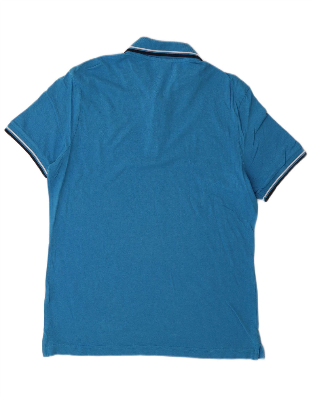 DIADORA Mens Polo Shirt Medium Blue Sports