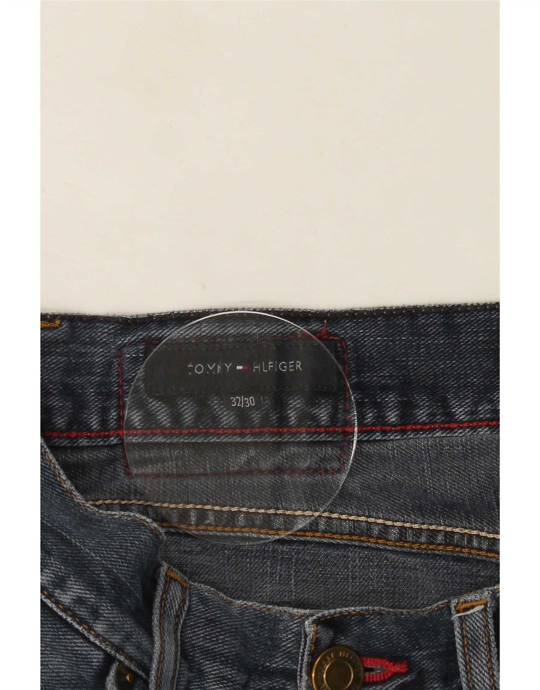 Tommy Hilfiger Jean court W32 L26 homme bleu