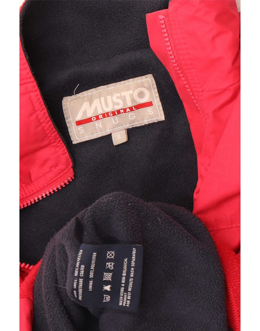 Musto Veste Bomber Femme UK 8 Petit Rose Polyester