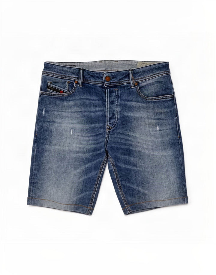 Diesel Short en Jean Sleenker W33 Homme Bleu Moyen