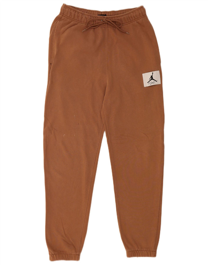JORDAN Pantalon de survêtement pour hommes Joggers petit coton marron