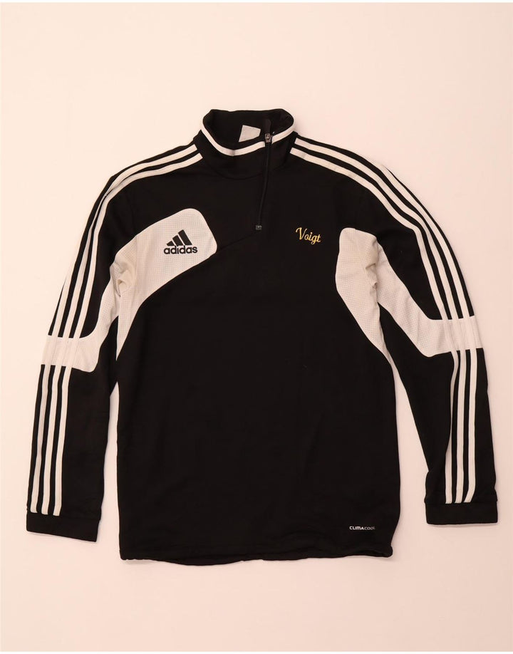 ADIDAS Haut de survêtement Climacool Graphic pour homme UK 36/38 Petit Noir