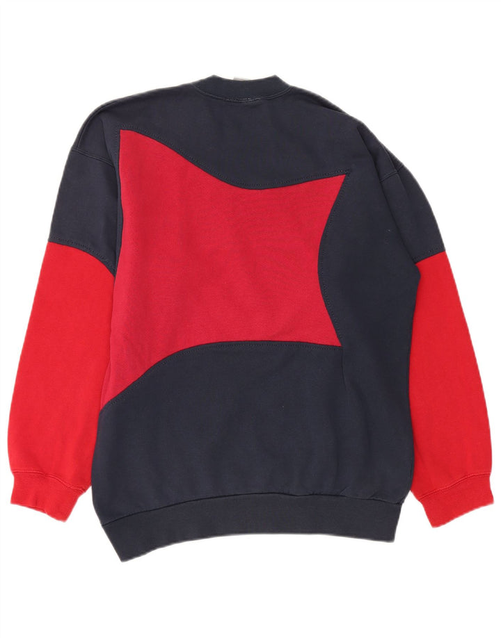 Nike Sweat-shirt pour homme UK 39/41 Bleu marine moyen Colourblock