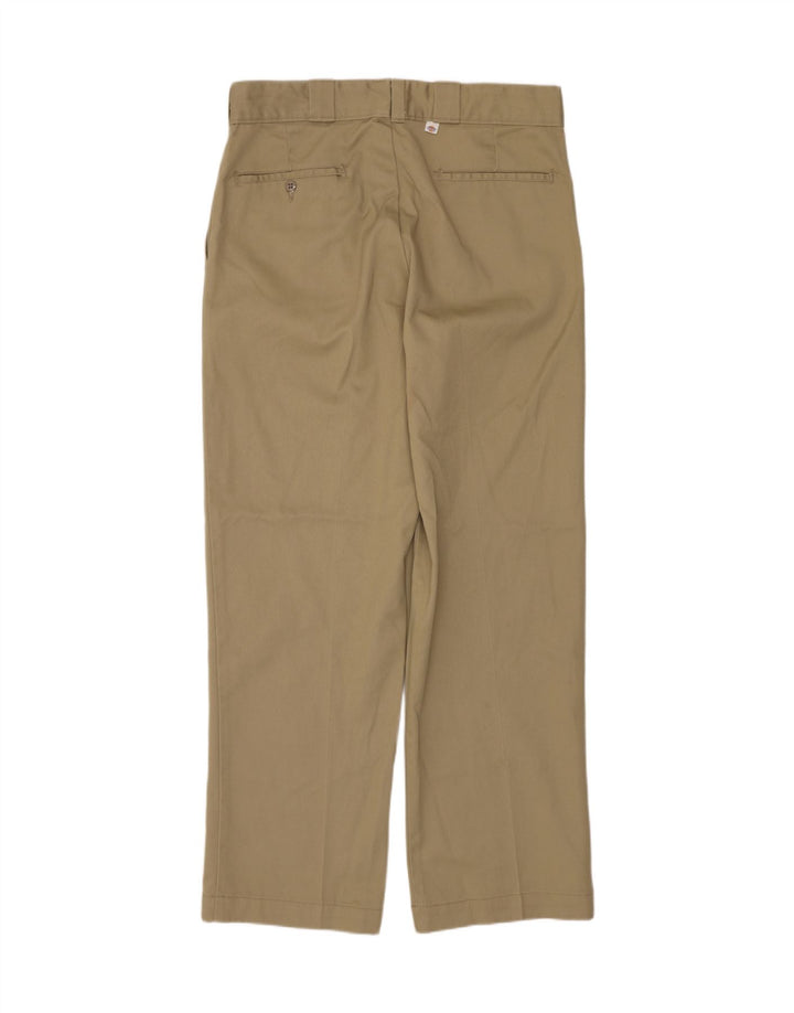 Dickies Pantalon Chino Droit Homme W34 L30 Kaki Polyester