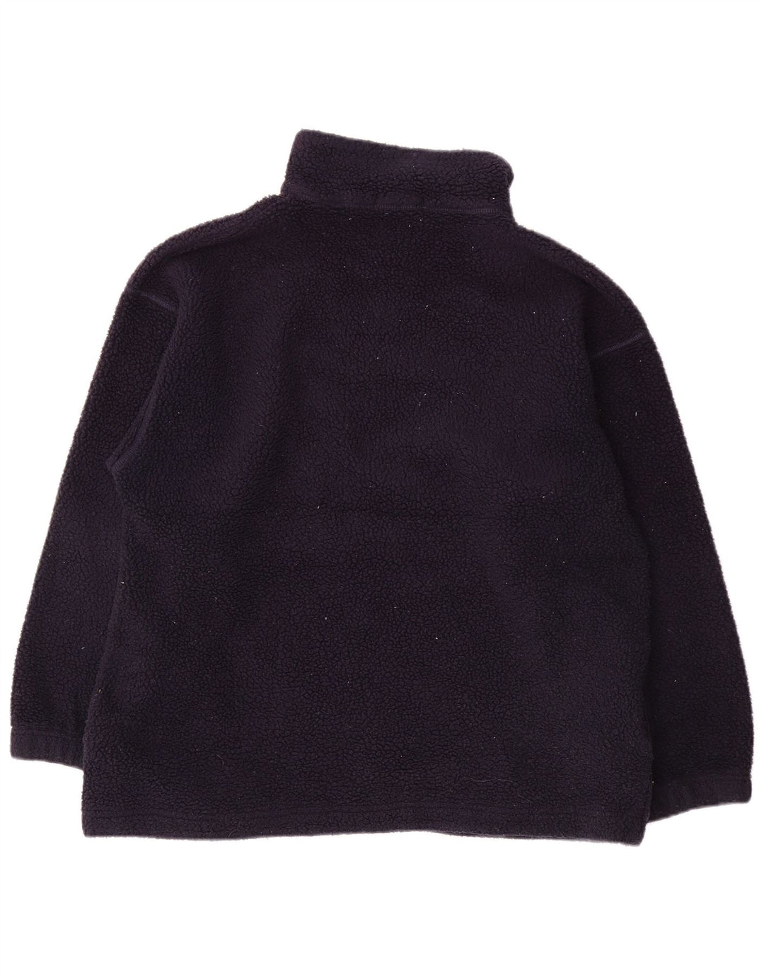 Marks & Spencer Pull polaire surdimensionné pour femme UK 12 Bleu marine moyen