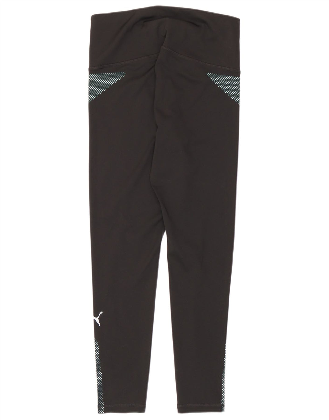 Puma Leggings pour femme UK 42 Medium Noir Géométrique