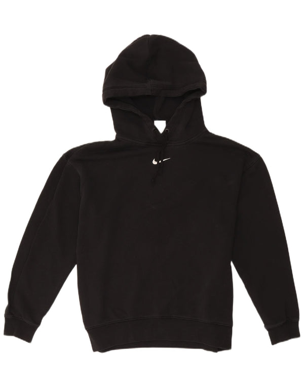 Nike Pull à capuche coupe ample pour homme en coton noir Taille S