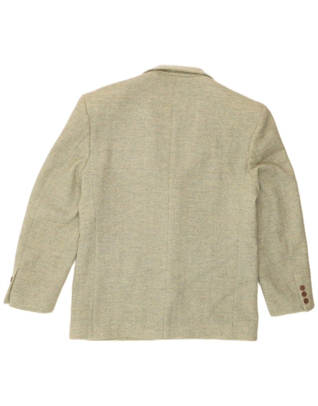 Enrico Finzi Veste Blazer 2 Boutons Homme IT 50 Grand Chevrons Vert