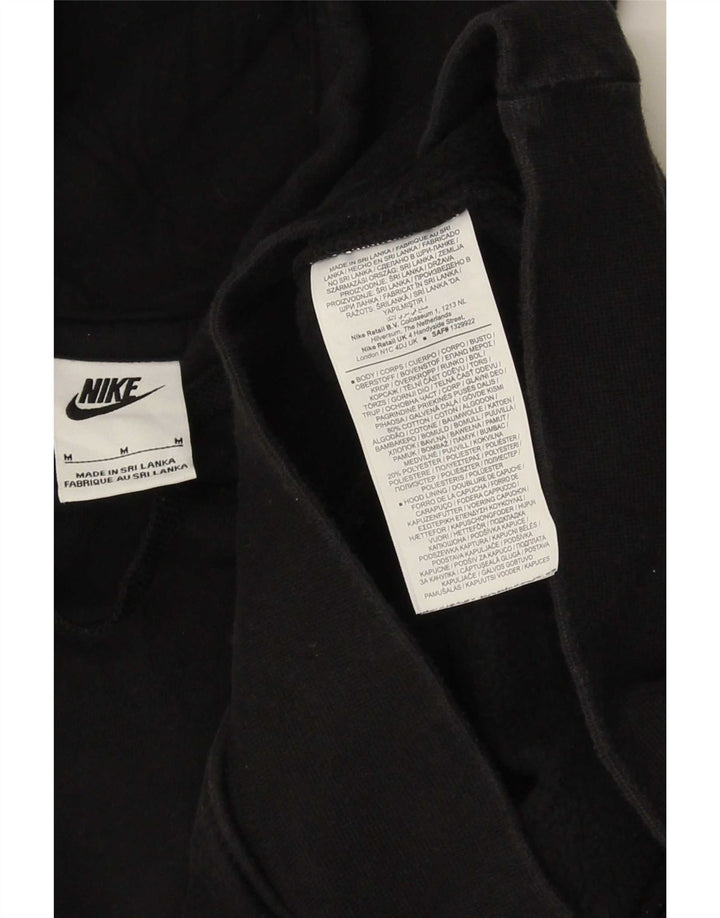 Nike Pull à capuche pour homme en coton noir moyen