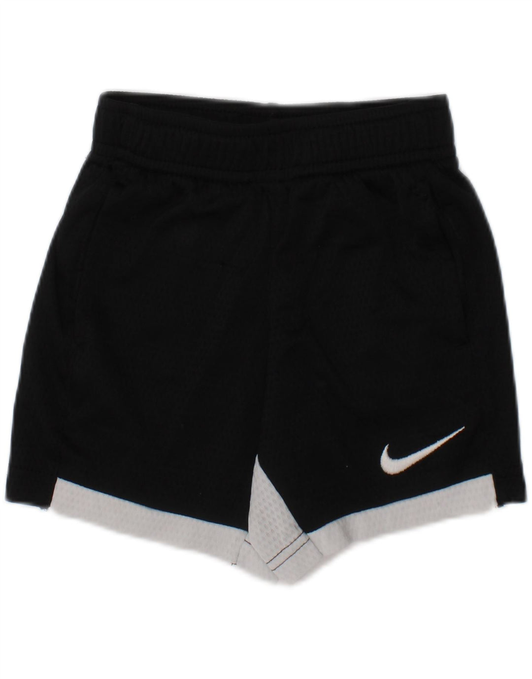 Nike Short de sport graphique pour bébé garçon 18-24 mois Noir Colourblock