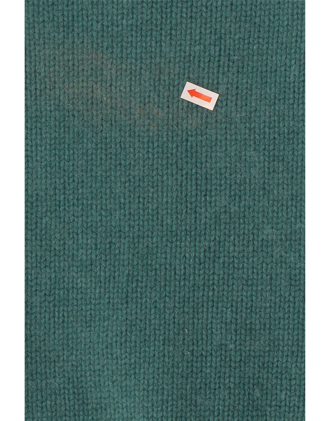 Weird Fish Pull à col zippé pour femme UK 10 Petite laine verte
