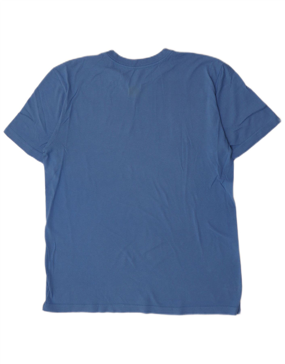 Nike T-shirt graphique coupe standard pour homme en coton bleu moyen