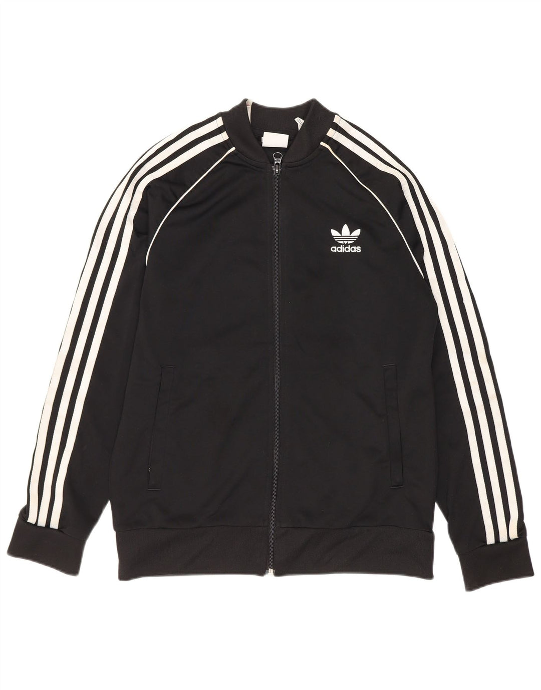 Veste de survêtement Adidas Garçon 12-13 ans Noir Polyester