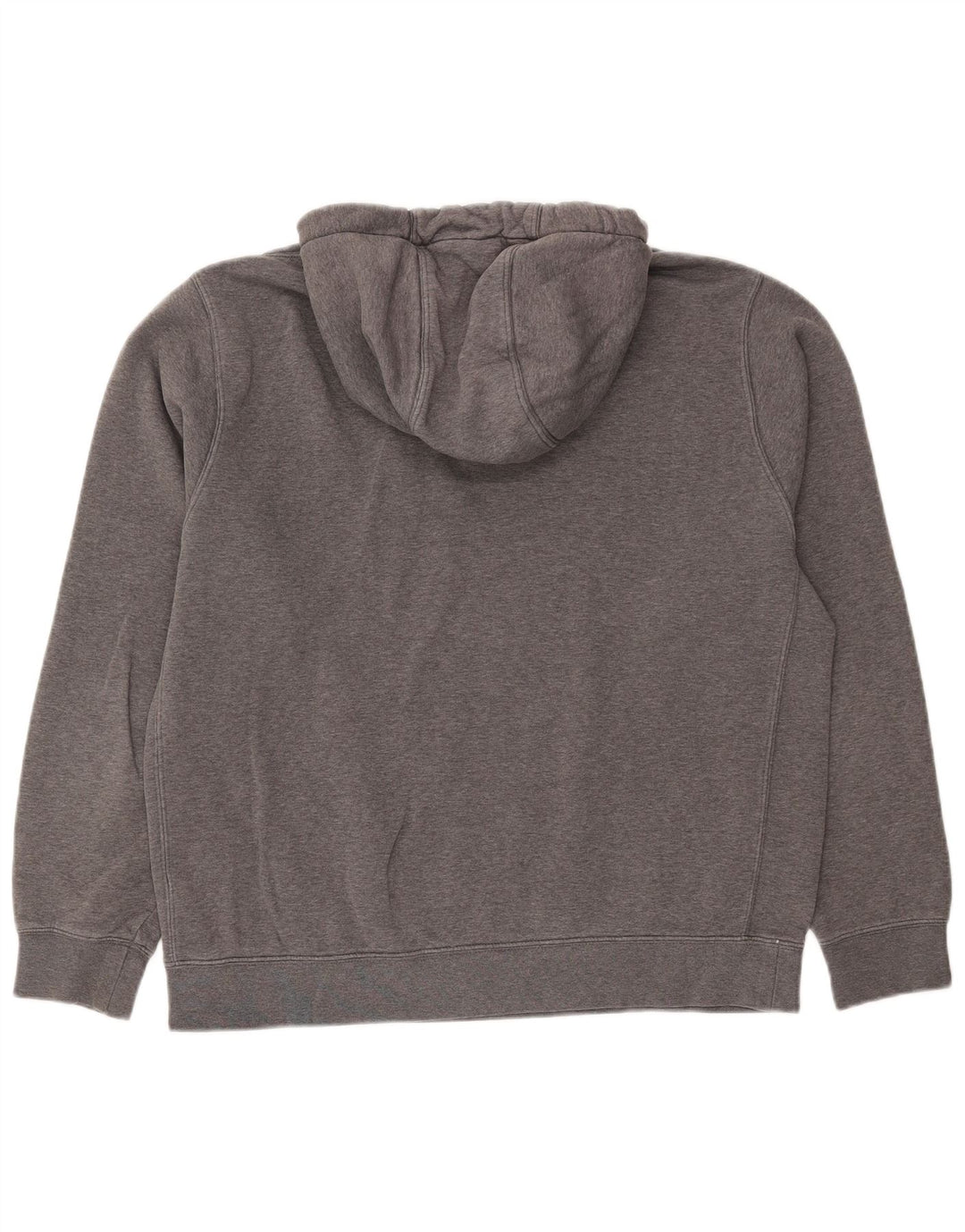 NIKE Pull à capuche pour homme en coton moucheté gris grand