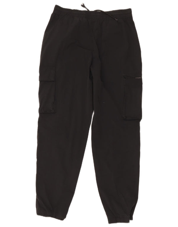 Ellesse Pantalon de survêtement cargo pour femme UK 8 Small Nylon noir