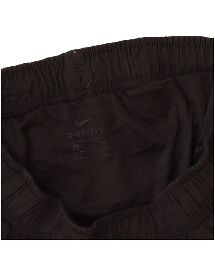 Nike Short de sport Dri Fit pour femme UK 8 Small Noir Polyester