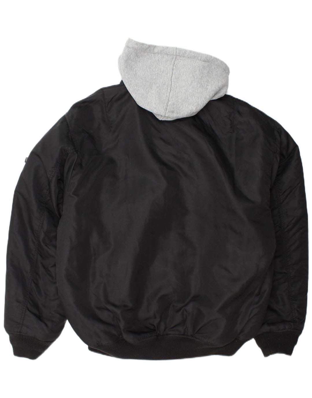 BRANDIT Veste Bomber à Capuche Homme UK 46 3XL Nylon Noir