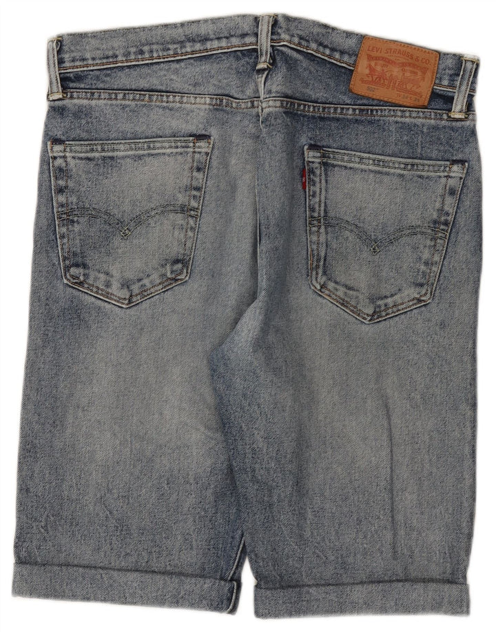 Levi's Short en Jean 502 Homme W34 Large Bleu Coton