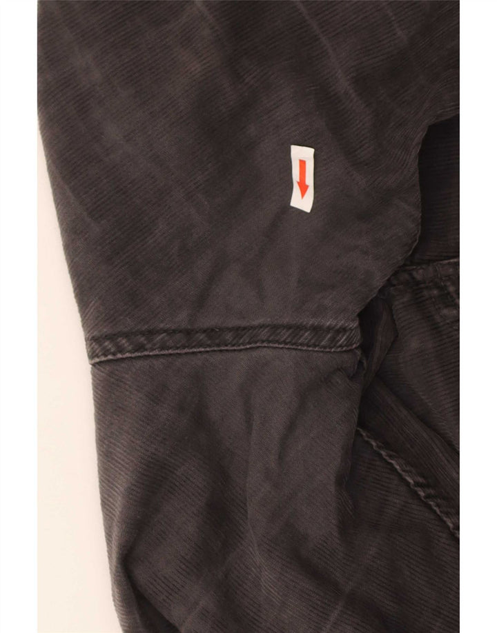 Paul Smith Pantalon bootcut en velours côtelé pour homme W32 L31 Gris Coton