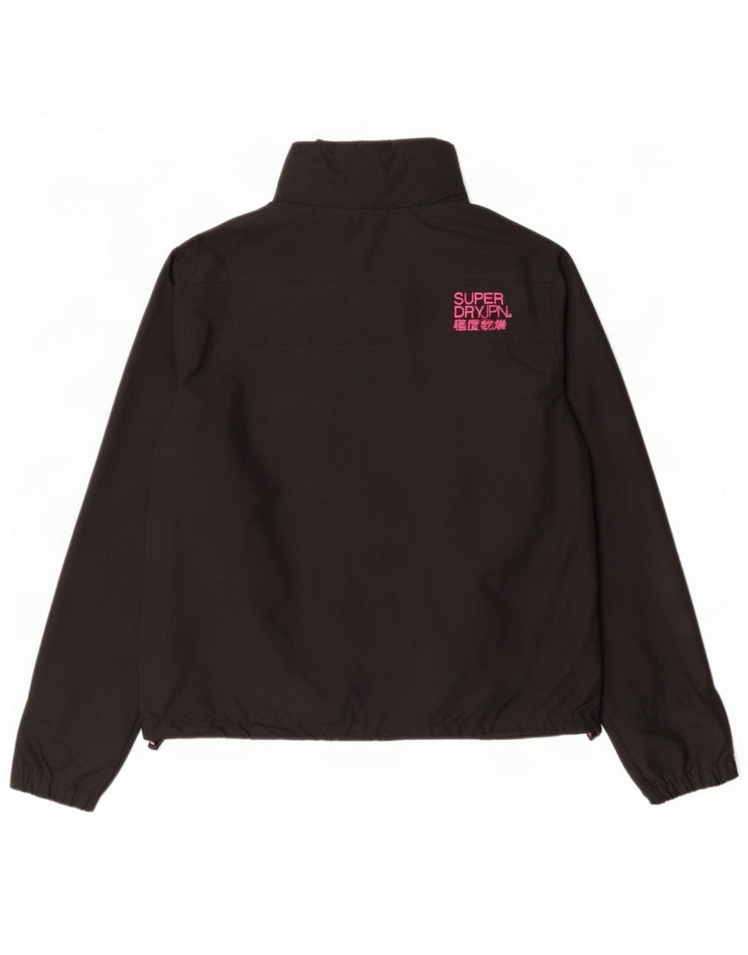 Superdry Veste de Pluie The Windcheater Femme UK 18 XL Nylon Noir
