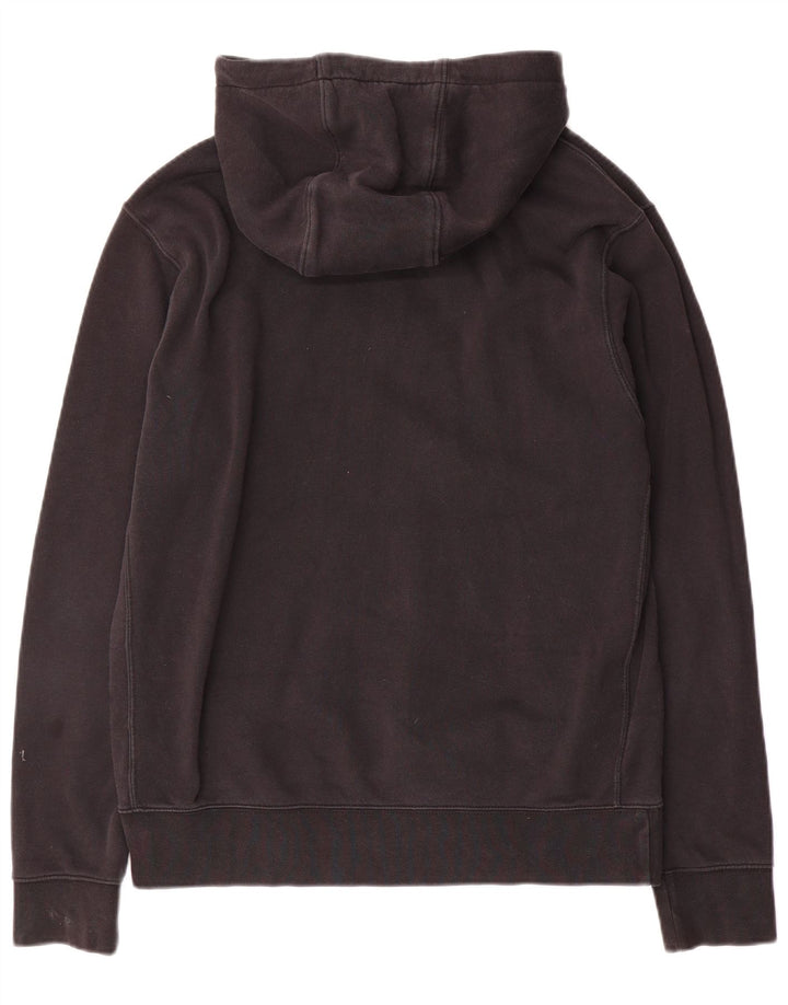 Nike Pull à capuche graphique en coton noir moyen pour homme