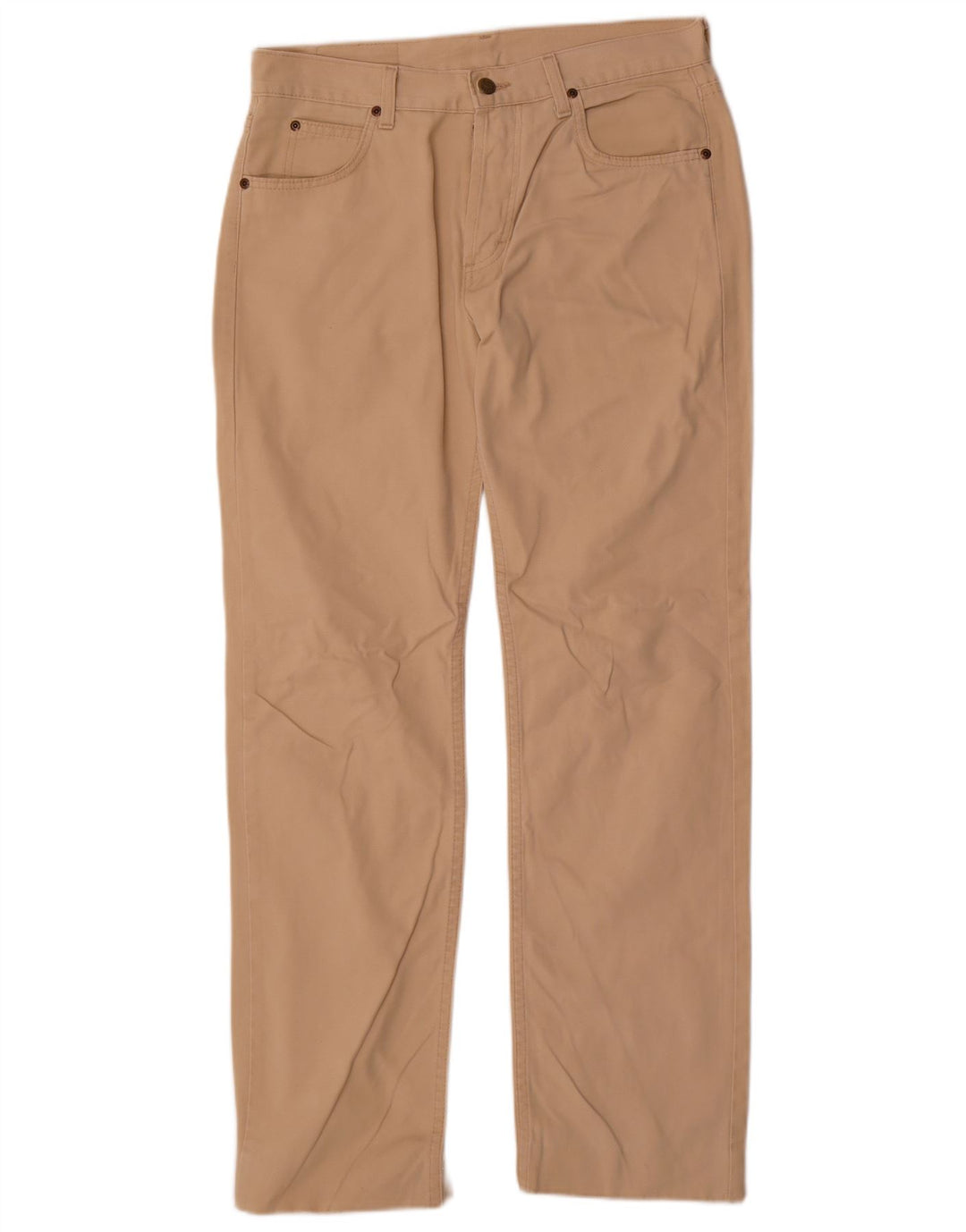 Lee Pantalon décontracté droit pour homme W32 L32 Beige