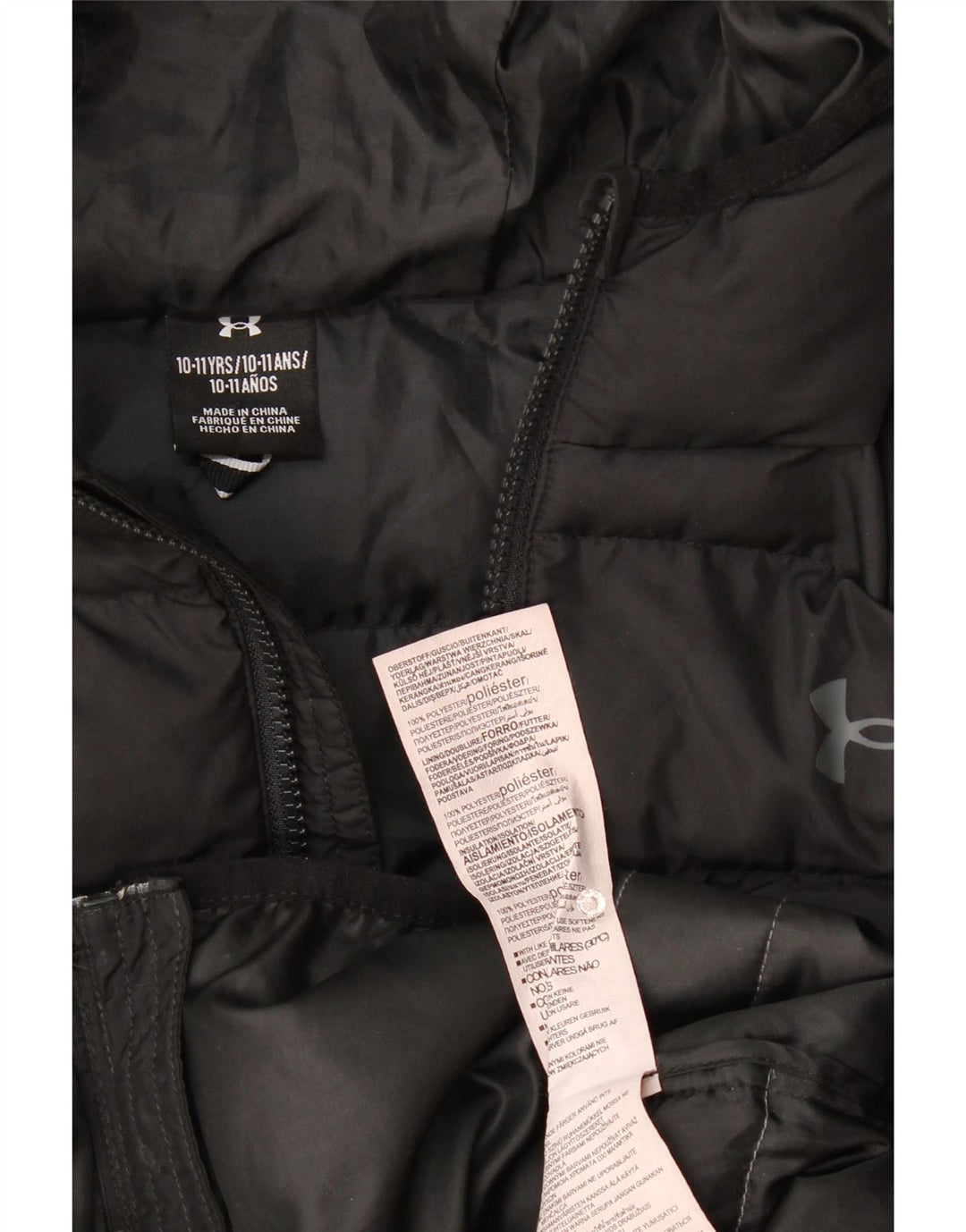Under Armour Veste matelassée graphique garçon 10-11 ans Noir Colourblock