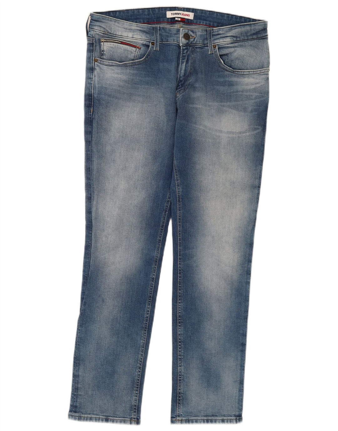 TOMMY HILFIGER Jean Slim Scanton Homme W34 L30 Bleu Coton